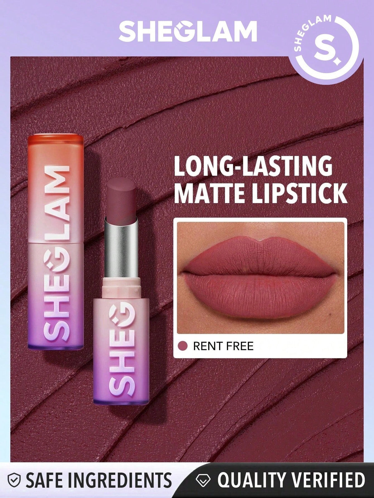 Sheglam Dynamatte Boom Long-lasting Matte Lipstick