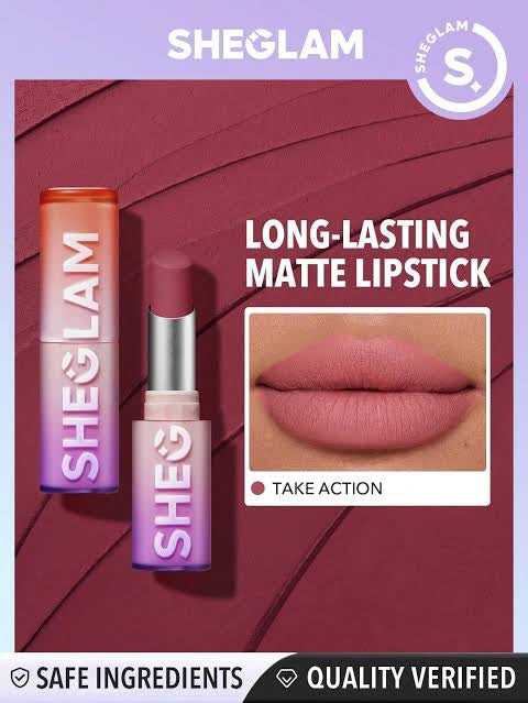 Sheglam Dynamatte Boom Long-lasting Matte Lipstick