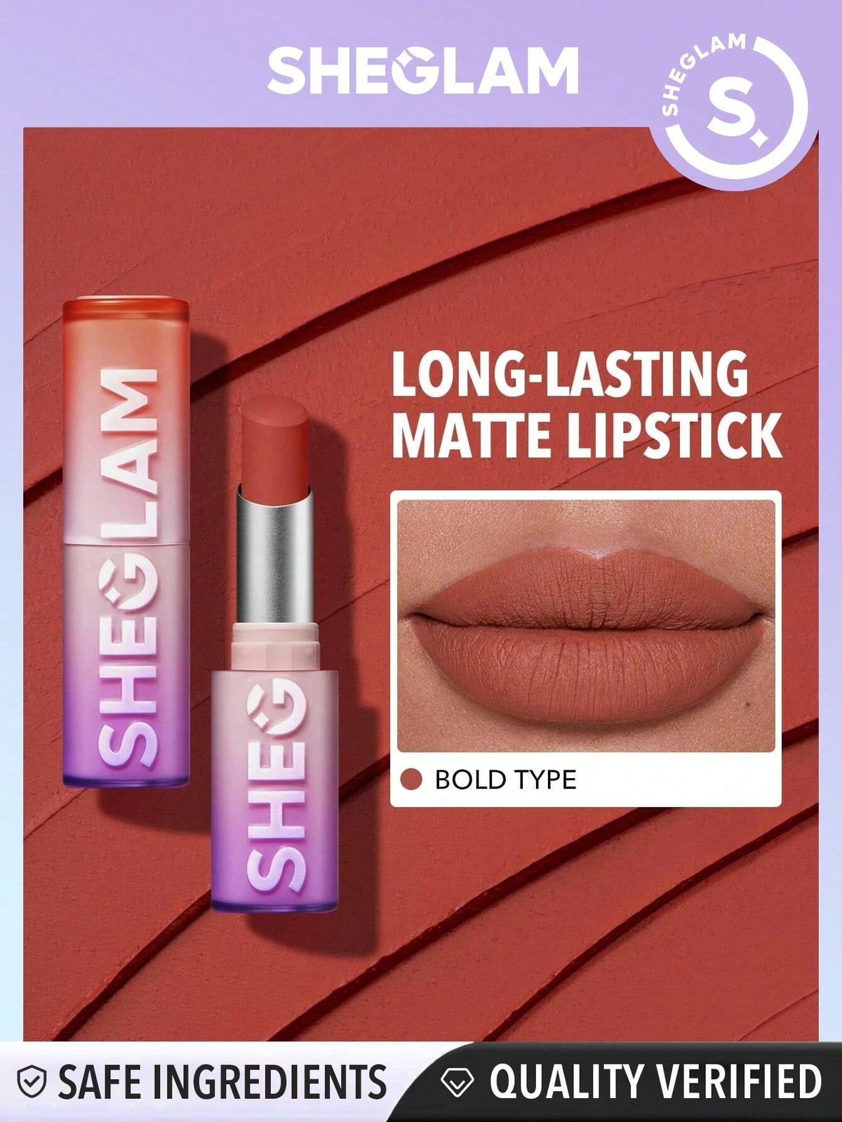 Sheglam Dynamatte Boom Long-lasting Matte Lipstick