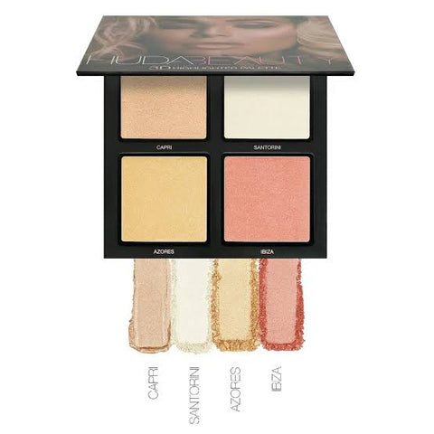 Huda Beauty Pink Sands Highlighter Palette