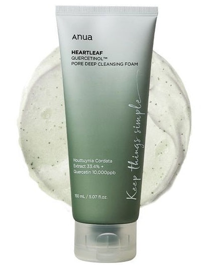 Anua Heartleaf Quercetinol Pore Deep Cleansing Foam